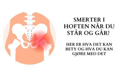 Smerter i hoften når du står og går? Her er hva det kan bety og hva du kan gjøre med det